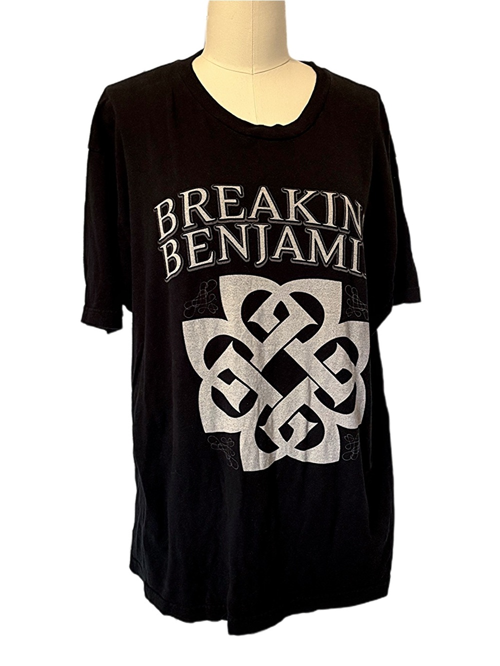 Breaking Benjamin 2015 Black Tour Graphic Tee XL